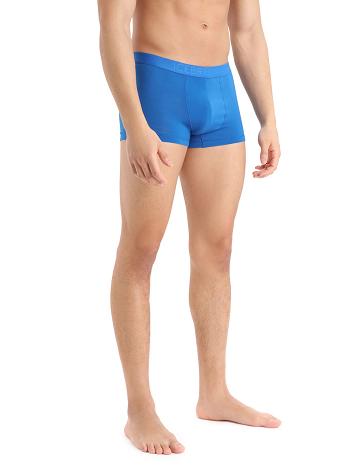 Lazurite Men's Icebreaker Cool-Lite™ Merino Anatomica Trunks Underwear | USA 1289QMAZ